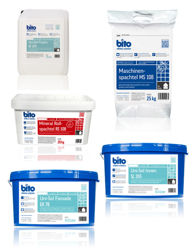 Fillers and Paints / Spachtelmassen und Farben by Bito AG