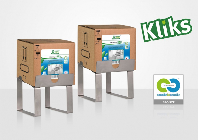 Green Care Professional Kliks warewashing by tana-Chemie GmbH and Werner & Mertz Group