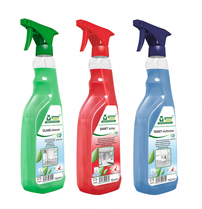Green Care Professional Ready to use building, 750 ml PET + 5 lt rHDPE by tana-Chemie GmbH and Werner & Mertz Group