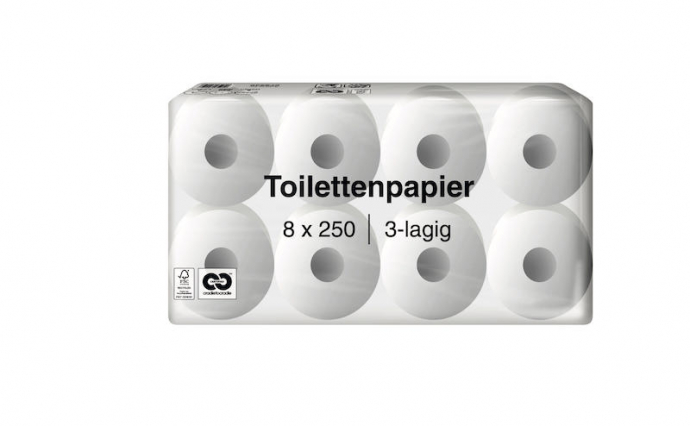WEPA Professional Toilet Paper 100% recycled 3ply by WEPA Professional GmbH