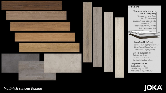 JOKA Designböden 734 Sinero, Joka Design Flooring 734 Sinero by W. & L. Jordan GmbH