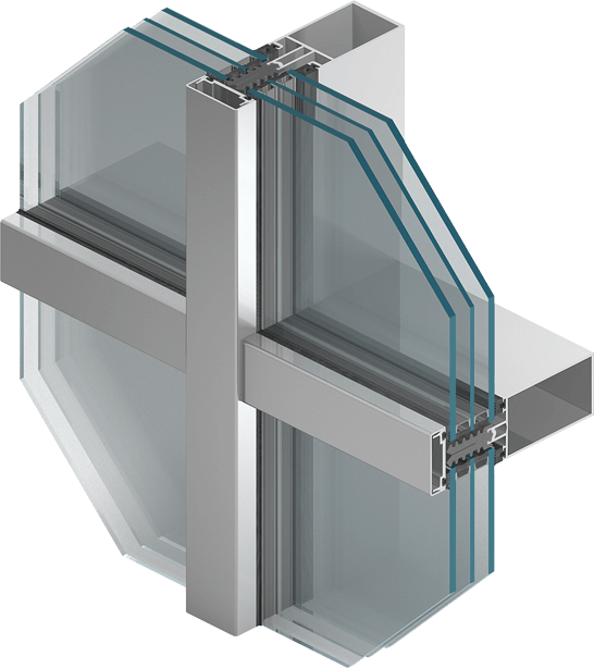 Aluprof Modular Aluminum Façade-, Window- and Door system by Aluprof S.A.