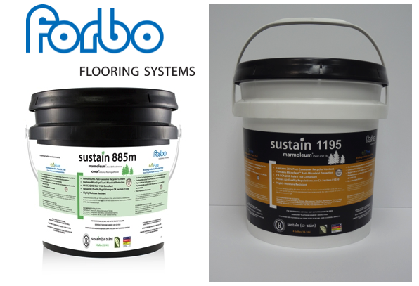 Forbo sustain 885m and Forbo sustain 1195 by Forbo Flooring Systems North America